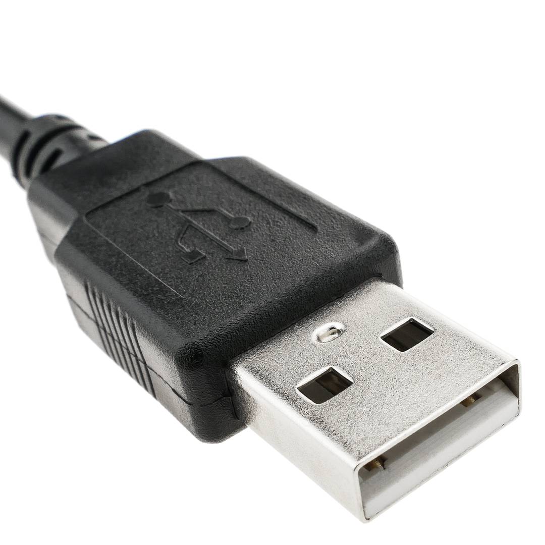 Cabo extensão USB embutido para painel 2.0 1 m Tipo-A macho para fêmea
