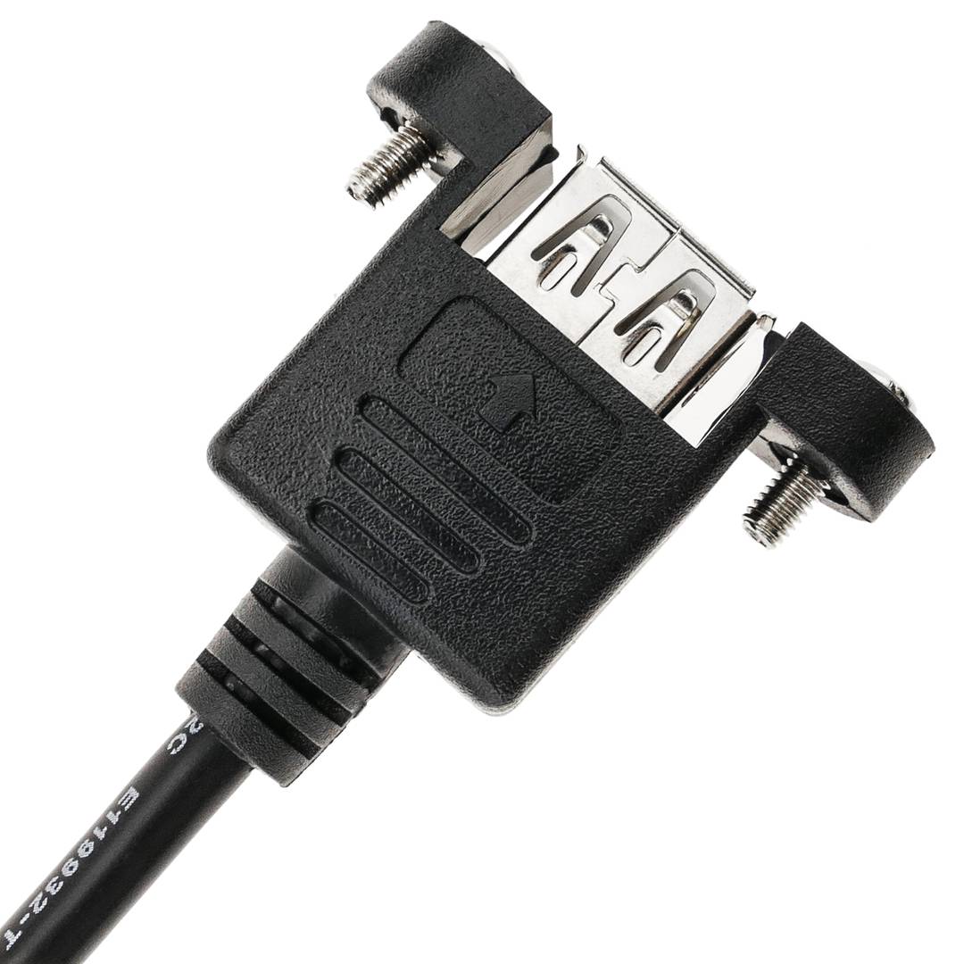 Cable alargador USB 3.0 para empotrar de 1 m tipo A Macho a Hembra -  Cablematic