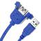 Cable allargador USB 3.0 per encastar a panell de 50 cm tipus A Mascle a Femella