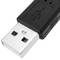 Adaptateur USB 2.0 mâle X2 vers USB femelle double pour panneau