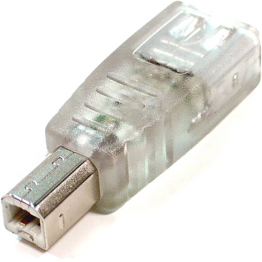 Adaptador USB con LED NARANJA (AH/BM)