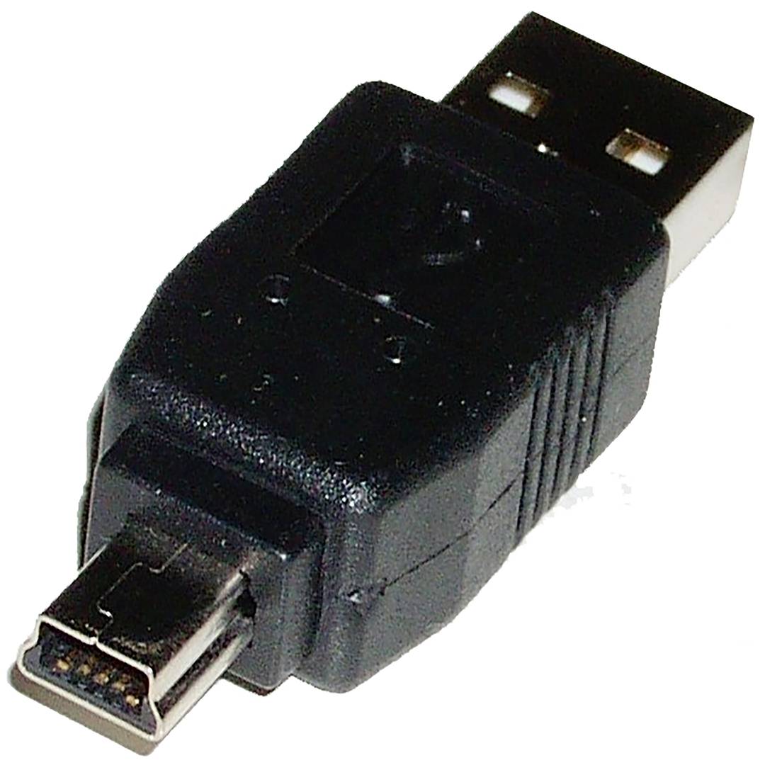 Adaptador USB (AM/MiniUSB5pin-M) Tipus B