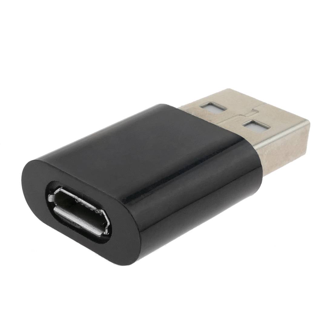 Adaptador USB A-macho a Micro USB-hembra - Cablematic