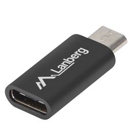 Lanberg microUSB-B male to USB Type C 2.0 female adapter black