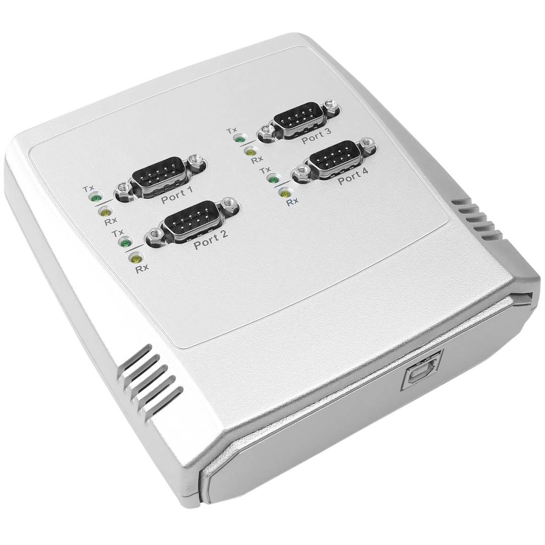 Adaptateur USB vers RS-232 Titan 4-Port (AM/4xDB9M) (USB-Powered)
