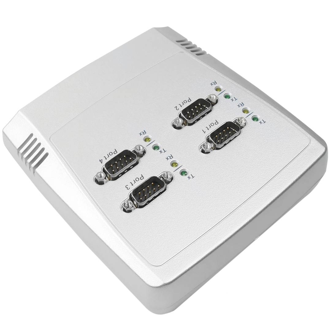 Adaptateur USB vers RS-232 Titan 4-Port (AM/4xDB9M) (USB-Powered)