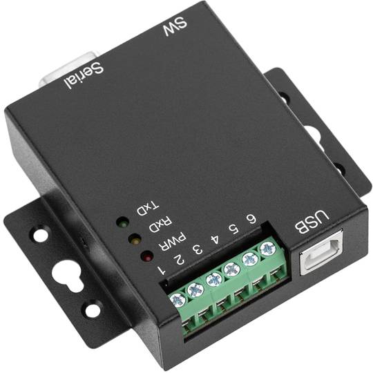 Adaptador USB a RS-422 RS485 Titan PRO 1-Port DINRail USBCOMiSIM