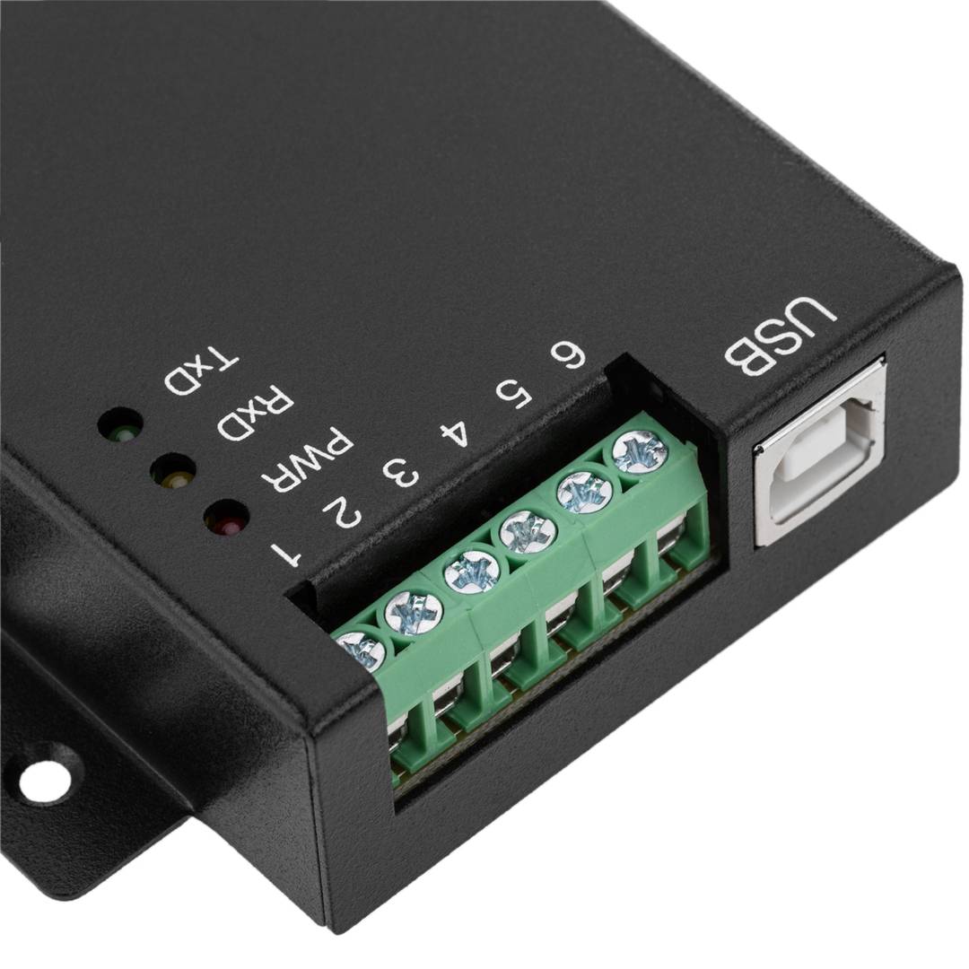 Adaptador USB a RS-422 RS485 Titan PRO 1-Port DINRail USBCOMiSIM