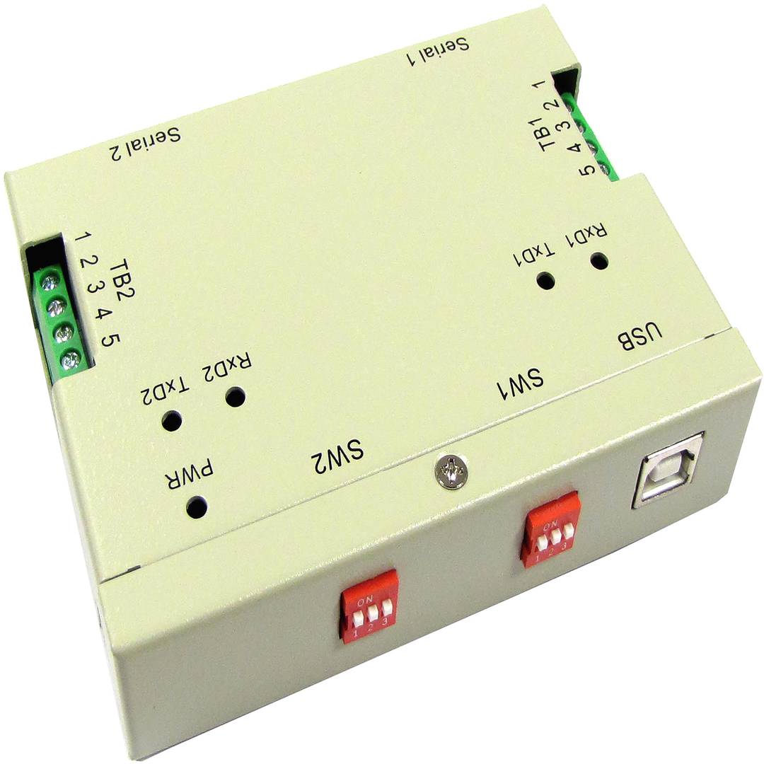 USB para RS-422/485 Titan (2-Porto DINRAIL)