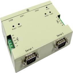 USB to RS-422/485 VScom PRO (2-Port DINRAIL)
