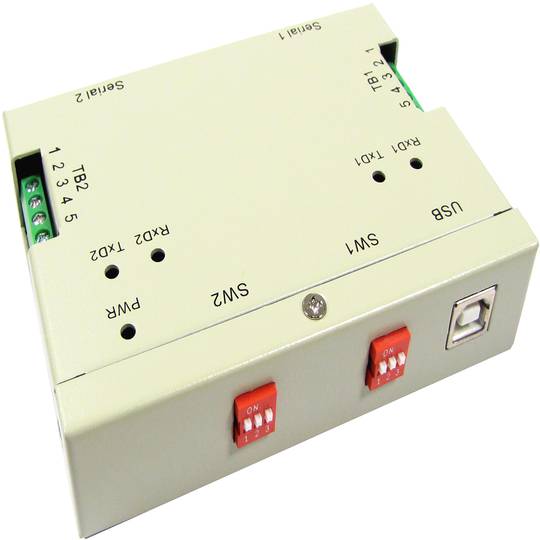 USB to RS-422/485 Titan PRO (2-Port DINRAIL)