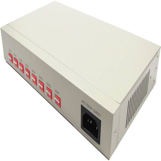 Adaptador USB a RS232/422/485 Titan (8 Port DINRail)