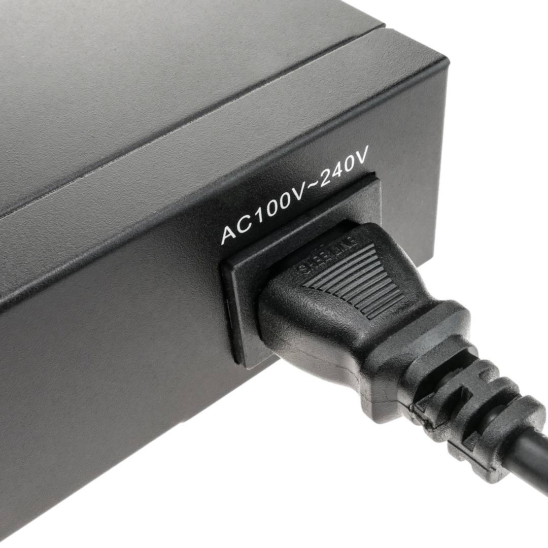 USB to RS232 adapter Titan 16 ports AM 16xDB9M compatible with DIN rail and rack 19