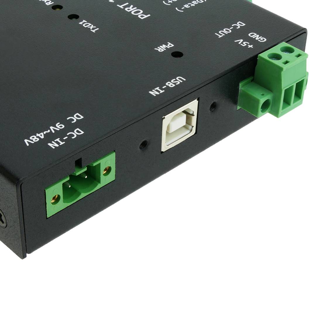 Adaptador industrial USB 2.0 para RS232 RS422 RS485 8 portas