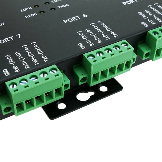 Adaptateur industrielle USB 2.0 à RS232 RS422 RS485 opto-isolé 8 ports