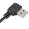 Cavo USB 2.0 tipo A maschio angolato a USB tipo A femmina per pannello 100 cm