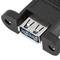 Kabel USB 3.0 type A mannelijk haaks naar USB type A vrouwelijk voor paneel 50 cm
