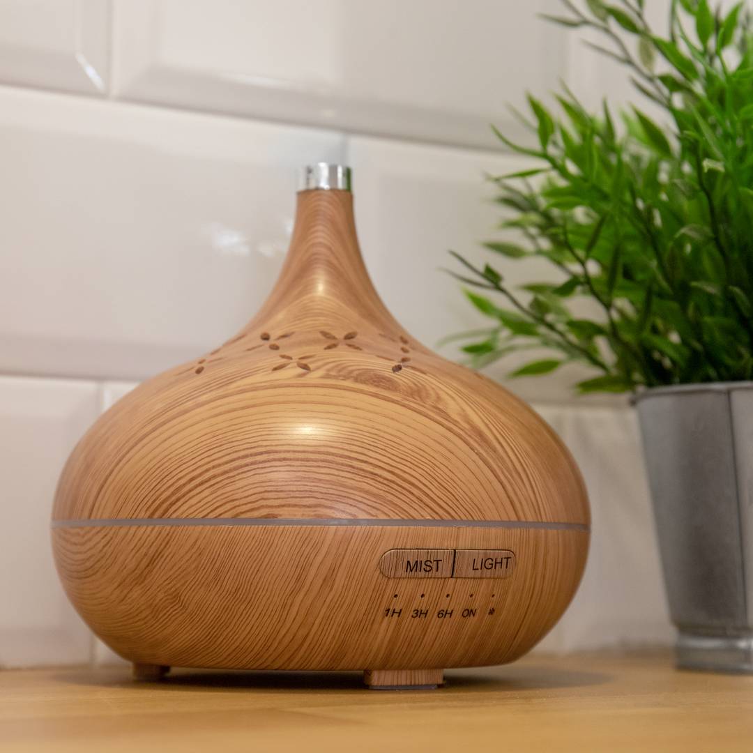 Humidificador ultrasónico y difusor de aroma de 350 ml