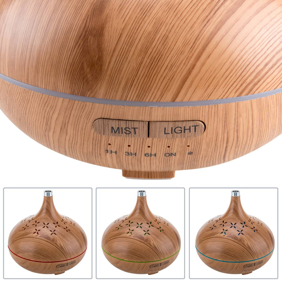 Humidificador ultrasónico y difusor de aroma de 350 ml