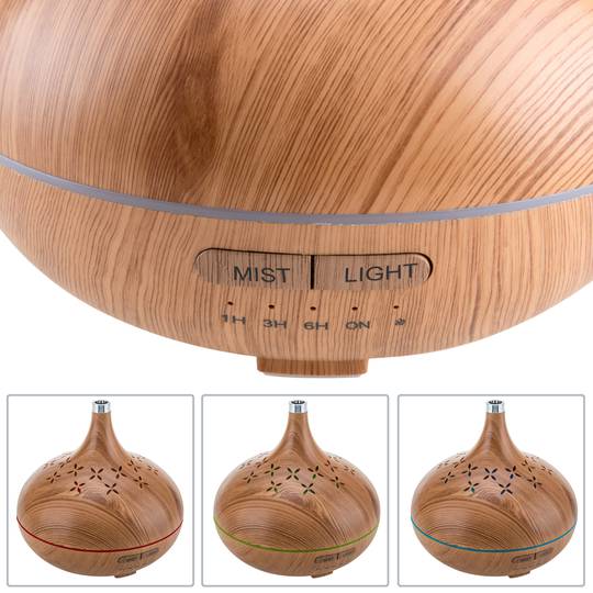 Humidificador ultrasónico y difusor de aroma de 350 ml