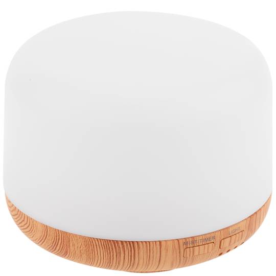 Difusor y humidificador de aromas por vibraciones ultrasónicas con luz RGB 12W 300 ml