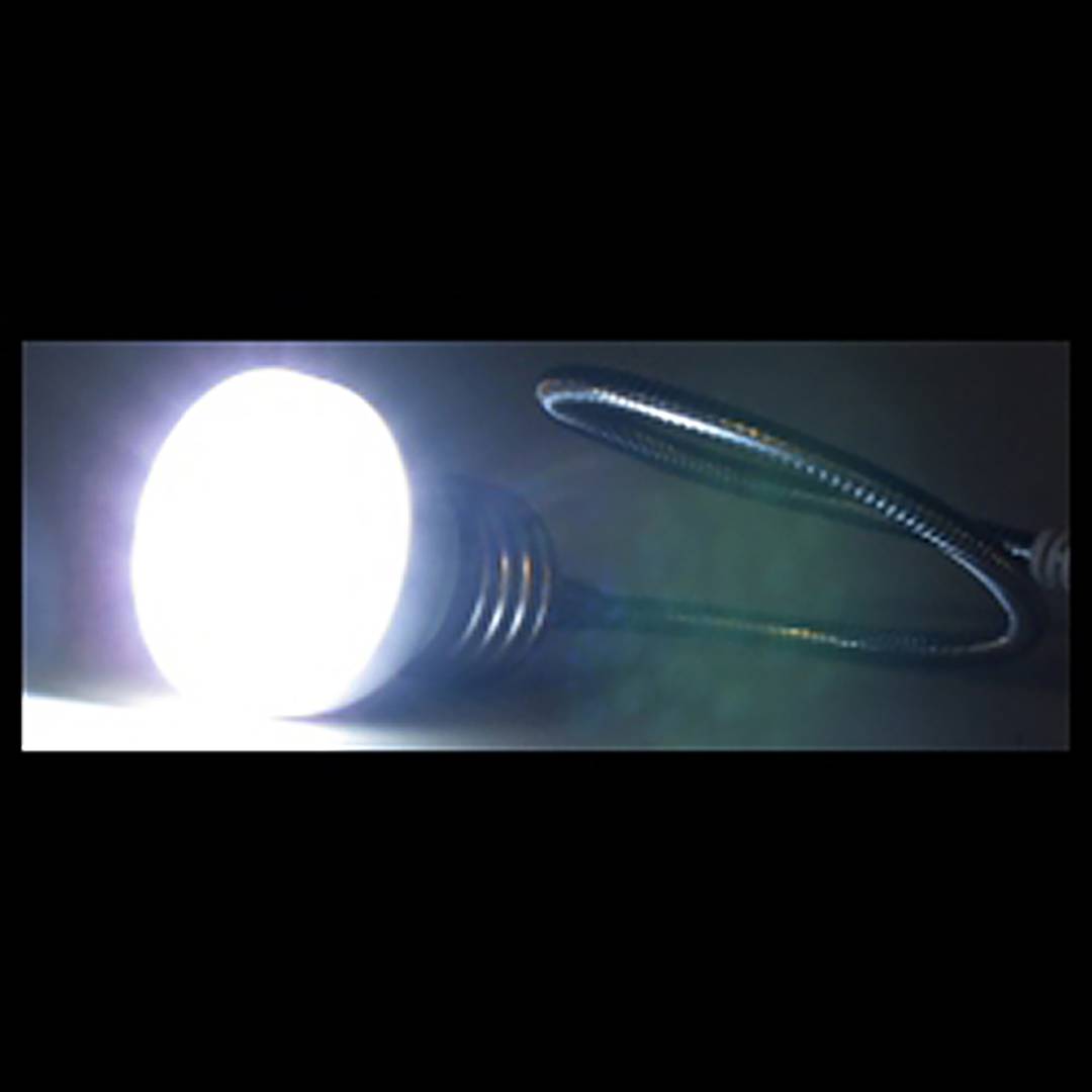 18 LED USB-lamp met E27-halogeenlamp