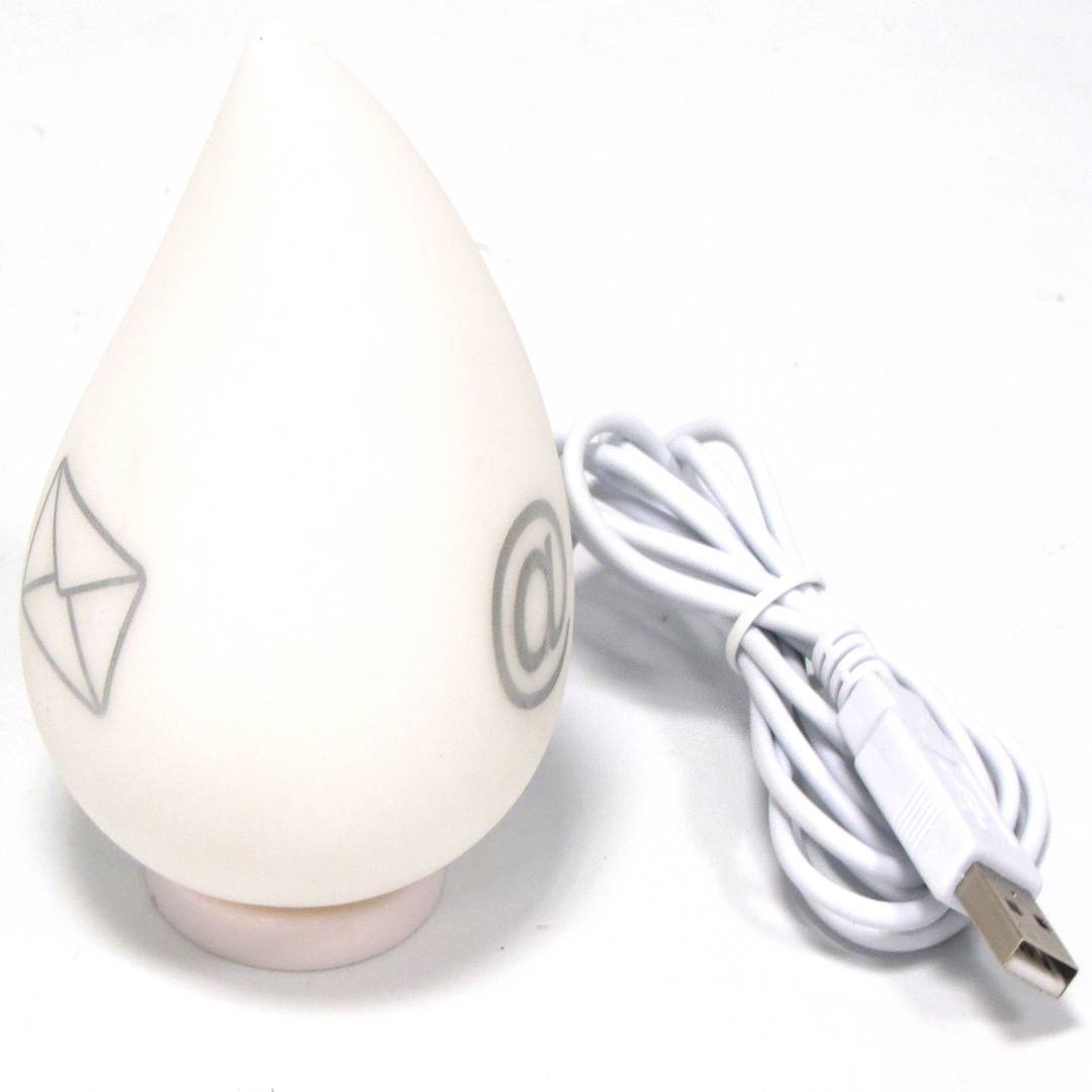 Email notifier type light water drop