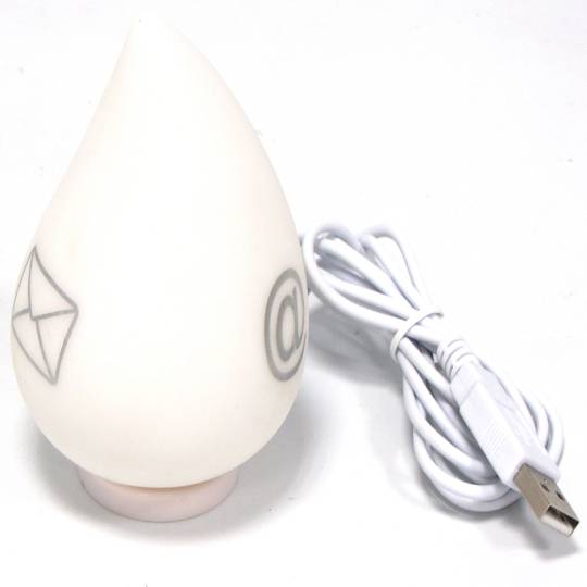 Email notifier type light water drop