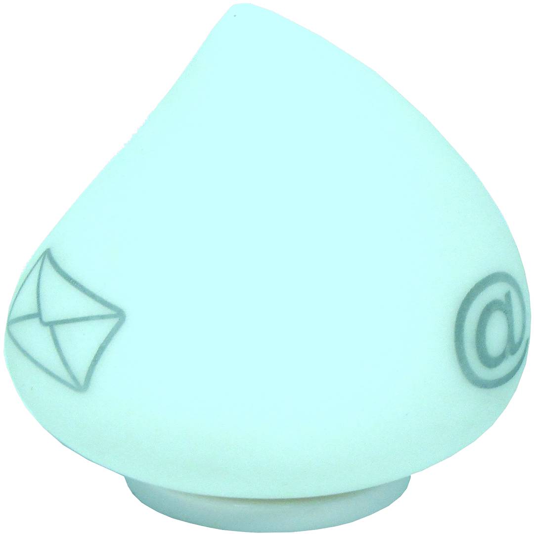 Email notifier type light water drop