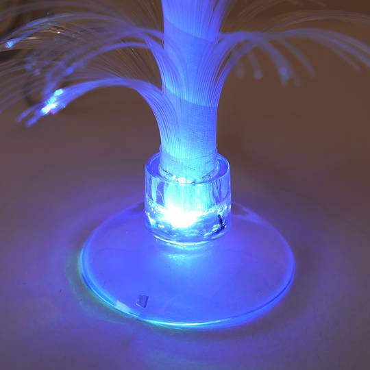 Fibras e 7 cores da árvore de Natal USB