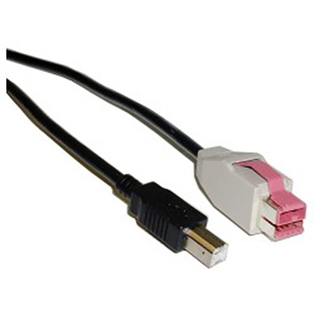 24V PoweredUSB Cable 2m (USB-BM/PUSB-24V)