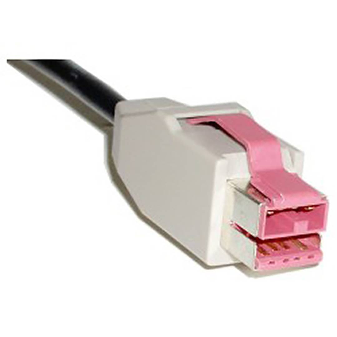24V PoweredUSB Cable 2m (USB-BM/PUSB-24V) - Cablematic