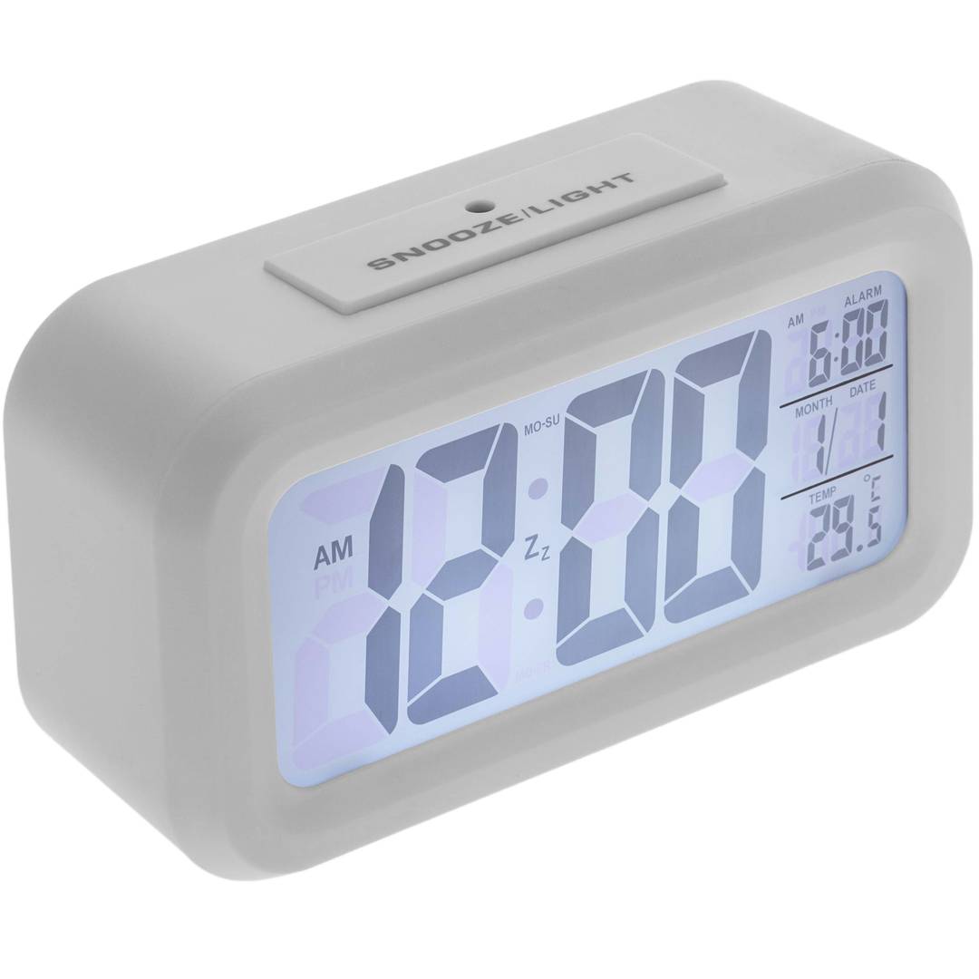 Mesa rectangular Reloj Digital Alarma, Precio bajo Mesa