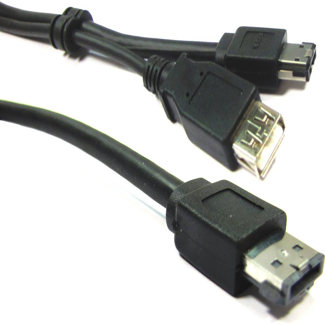 ESATAp Cable USB or eSATA + (M/eSATA + USB-AH-M) 0.5m