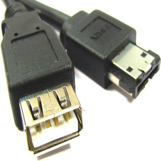 ESATAp Cable USB or eSATA + (M/eSATA + USB-AH-M) 0.5m