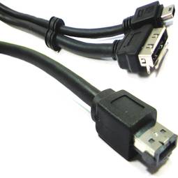 ESATAp + Cavo USB o eSATA (eSATA + M/MiniUSB5pin-BM-H) 0,5 m