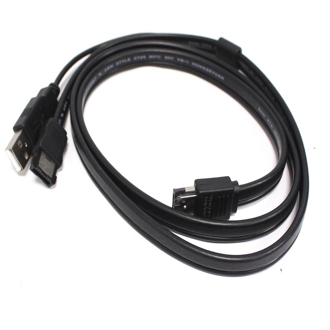 ESATAp ibrida dei cavi eSATA e USB A maschio 3m