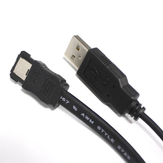 ESATAp ibrida dei cavi eSATA e USB A maschio 3m