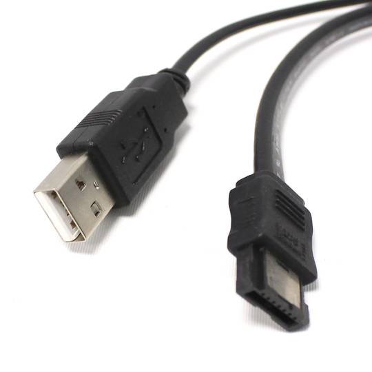 ESATAp ibrida dei cavi eSATA e USB A maschio 3m