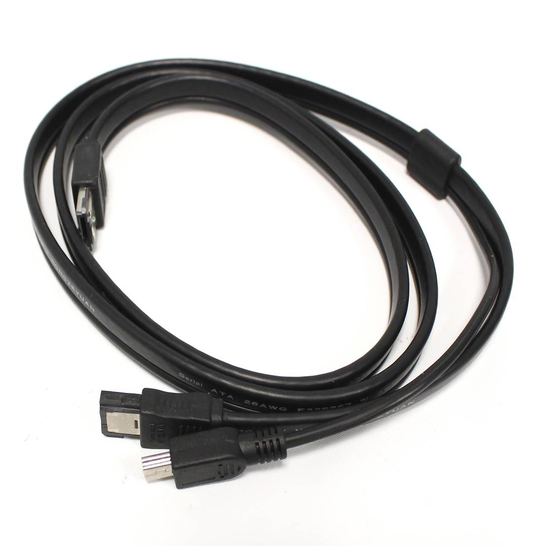 Hybrid Cable eSATAp to eSATA and mini USB male 2m