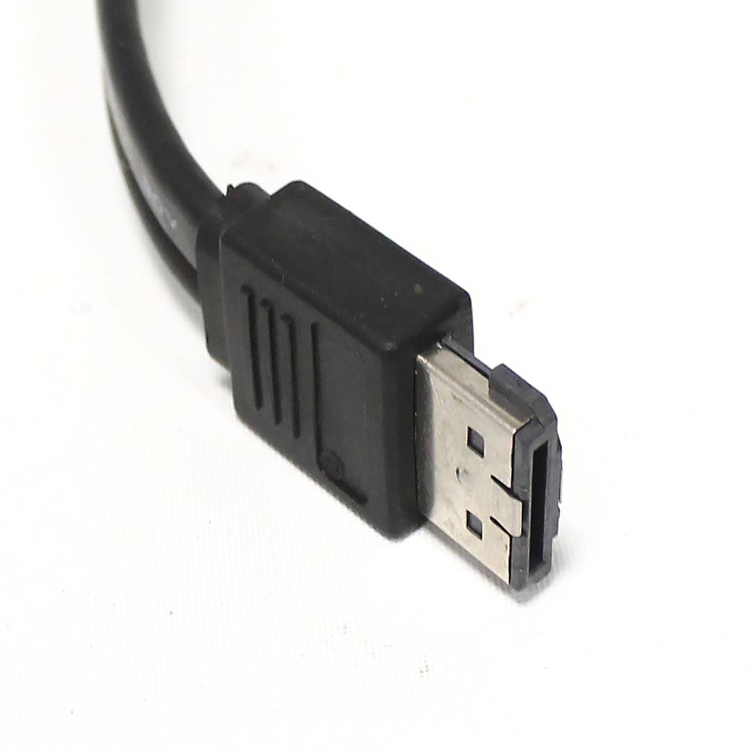 Hybrid Cable eSATAp to eSATA and mini USB male 2m