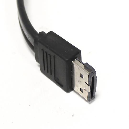 Hybrid Cable eSATAp to eSATA and mini USB male 2m