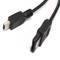 Cavo eSATAp ibrido per eSATA e mini USB maschio 3m