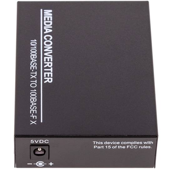 Conversor de fibra óptica 100 Mbps multimodo de SC a RJ45 a 2Km