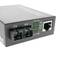 100 Mbps single mode glasvezel converter van SC naar RJ45 op 60 km