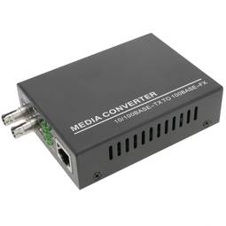 Konverter 100 Mbps LWL-ST Singlemode duplex RJ45 25Km bis 1310nm