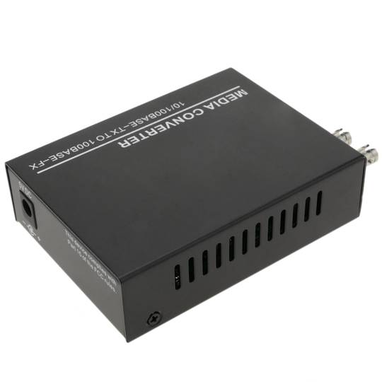 Convertitore di 100 Mbps in fibra ottica monomodale ST duplex RJ45 a 1310nm 25 km