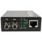 Convertitore di 100 Mbps in fibra ottica monomodale ST duplex RJ45 a 1310nm 25 km