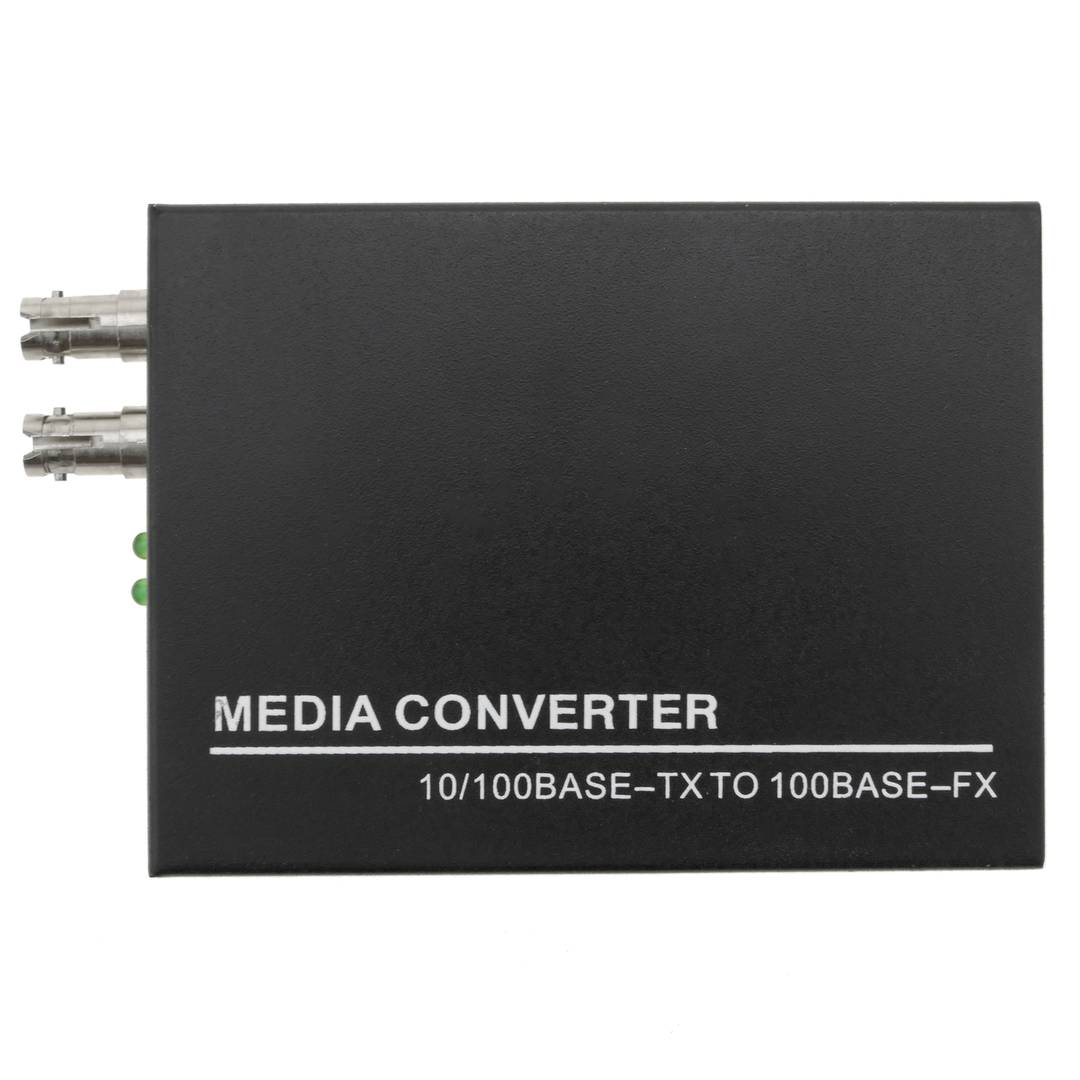 Convertitore di 100 Mbps in fibra ottica monomodale ST duplex RJ45 a 1310nm 25 km