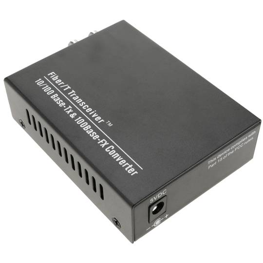 Convertitore di 100 Mbps in fibra ottica monomodale ST duplex RJ45 a 1310nm 40 km